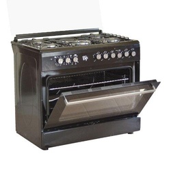 BJ's 4G+2E 90*60cm Standing Cooker (Black)
