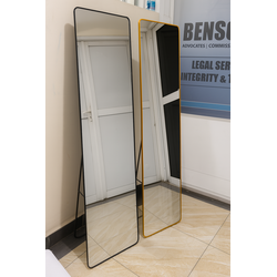 Standing/Dressing mirrors 890-2 with metallic frame 157*47*7cm