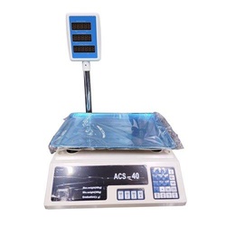 Acs 40 KG Electronic Digital Weighing Scale ( with Arm)