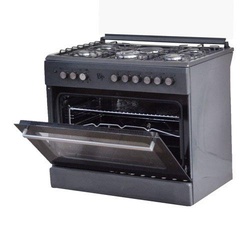 BJ's 4G+2E 90*60cm Standing Cooker (Grey)