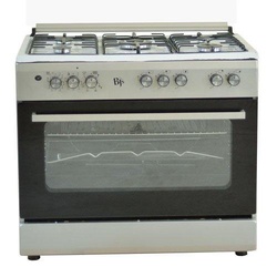 BJ'S 4GAS+2E 90*60cm Standing Cooker SILVER/INOX