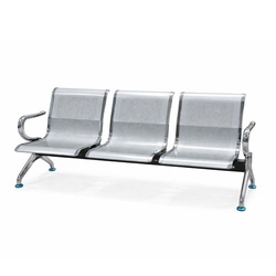 3-Seater Metal Waiting Bench X-2401