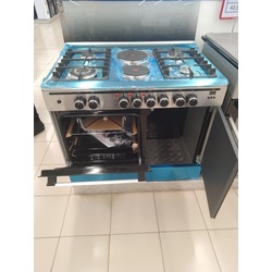Haier Cooker 4G+2E 60x90cm Standing  with Oven with Rotisserie HCR6042DES