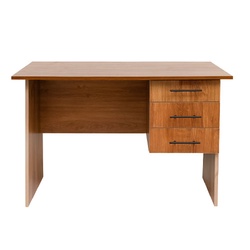 1.2M x 0.6M Wooden Office Desk with 3 Drawers
