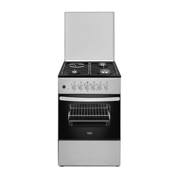 Von Cooker VCF503131NFY 3 Gas + 1 Electric - Enamel Grey