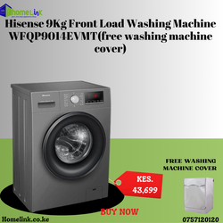 Hisense 9Kg Front Load Washing Machine WFQP9014EVMT
