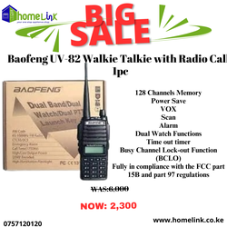 Baofeng UV-82 Walkie Talkie with Radio Call-1pc