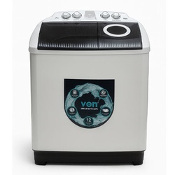 Von 11Kg Twin Tub Washing Machine VWM-11TALK