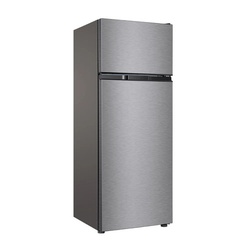 TCL 207l Fridge F270TM Top-Mount Double Door Dark Silver