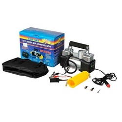 2 Cylinder Car Air Compressor Tyre Inflator