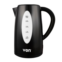 VON 3L Cordless Kettle VSKL03BNK