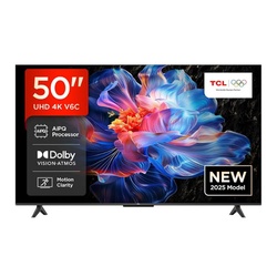 TCL 50-inch Smart 4K HDR TV 50V6C