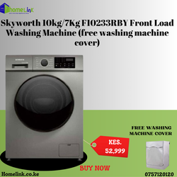 Skyworth 10kg/7Kg F10233RBY Front Load Washing Machine