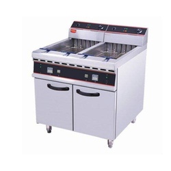 Caterina 2x24L Double Tank Electric Fryer + Cabinet CT/209