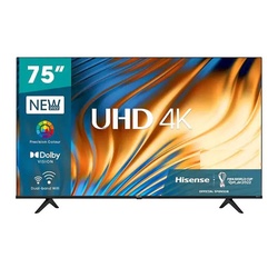 Hisense 75" A6 Smart 4K UHD Frameless TV 75A6KEN