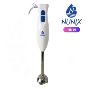 Nunix Hand Blender 2 Speed With Stainless Steel Blades - HB-01