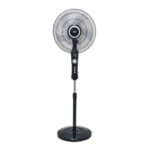 Mika Stand Fan, MFS1625BS, 16, Black & Silver