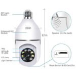 PTZ Bulb Camera 1080P Auto Rotating WiFi CCTV in Kenya (1)