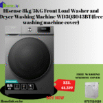 Hisense 8kg/5KG Front Load Washer and Dryer Washing Machine WD3Q8043BT