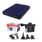 Intex Classic 5 x 6 Airbed Inflatable Mattress with Free Electric Pump