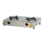 Ramtons Gas Cooker 2 Burner Stainless Steel- RG-544